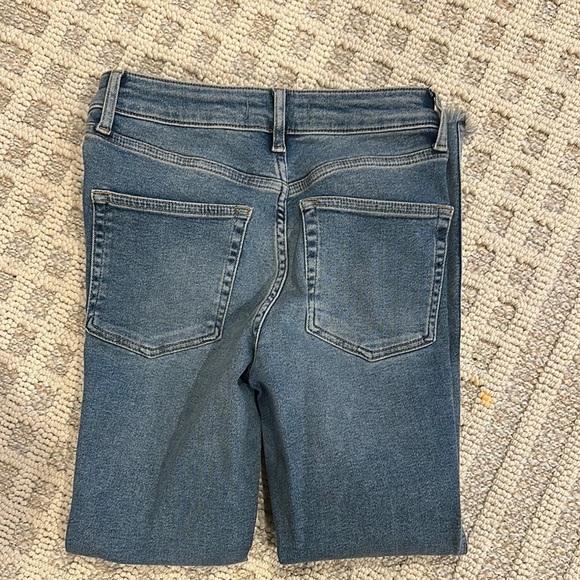 We The Free Blue Skinny Jeans with Classic Indigo Wash - Picture 5 of 6